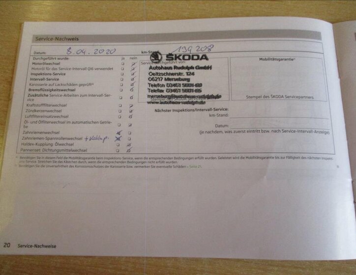 Škoda Fabia Kombi 1,4 l 63 kw