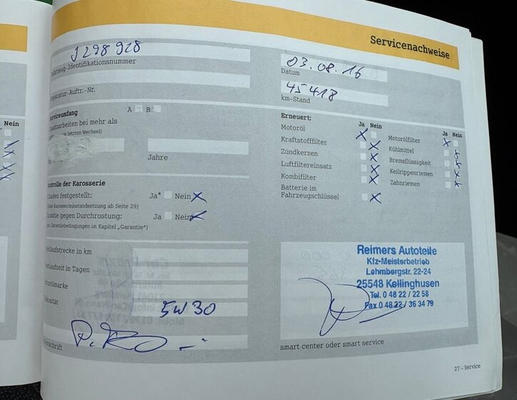 Smart Fortwo Kupé 698,0 45 kw