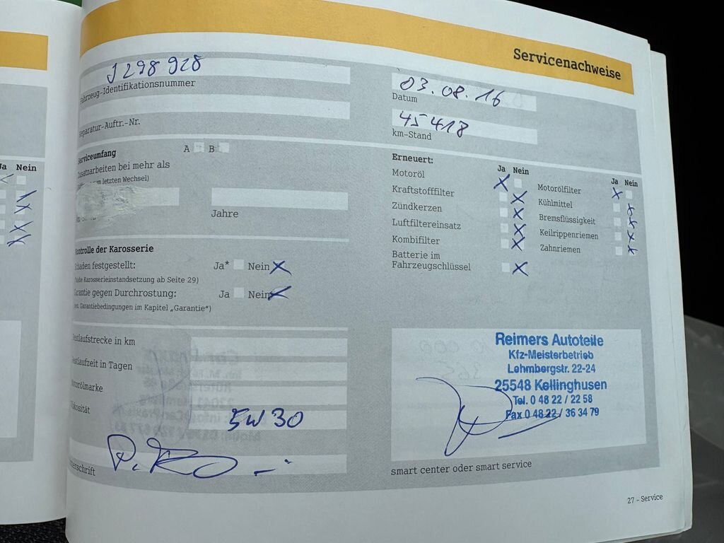 Smart Fortwo Kupé 698,0 45 kw