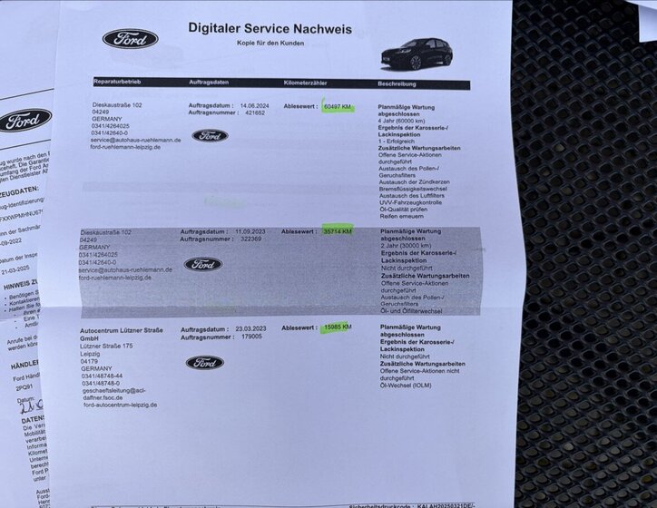 Ford Kuga SUV / Terénní 2,5 l 165 kw