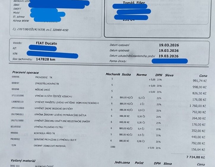 Fiat Ducato VAN / Minibus 0,0 0