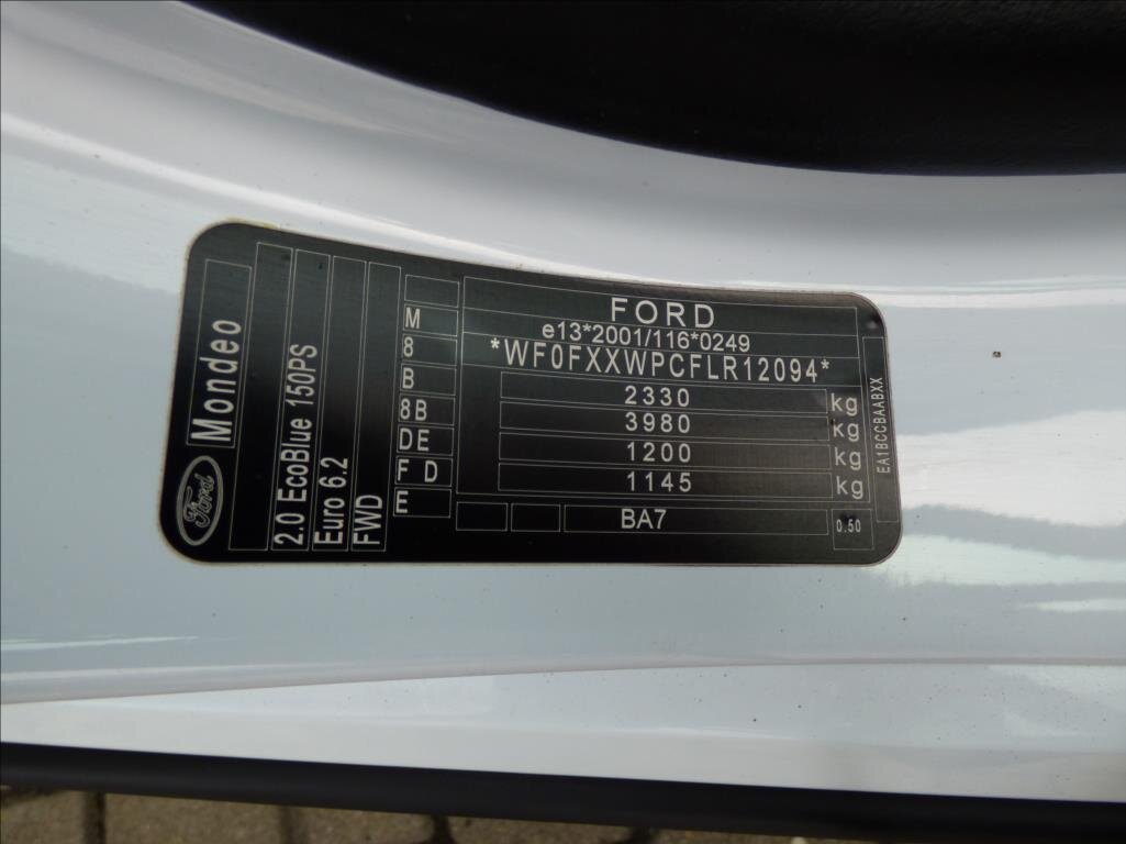 Ford Mondeo Kombi 2,0 l 110 kw