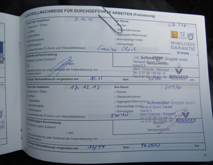 Dacia Logan Kombi 1,6 l 64 kw