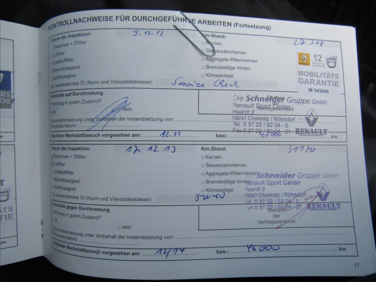 Dacia Logan Kombi 1,6 l 64 kw