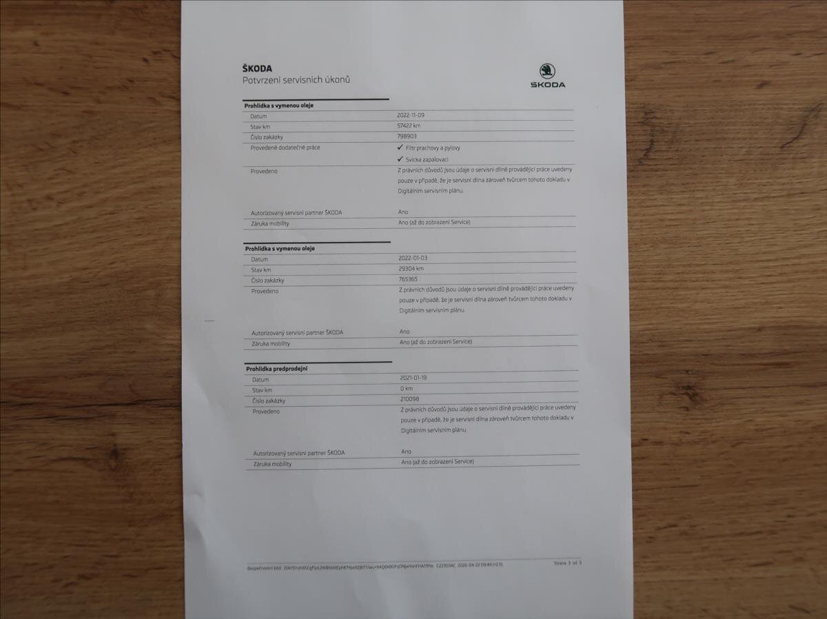 Škoda Octavia Kombi 1,5 l 110 kw