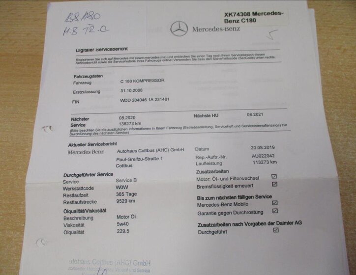 Mercedes-Benz Třídy C 45