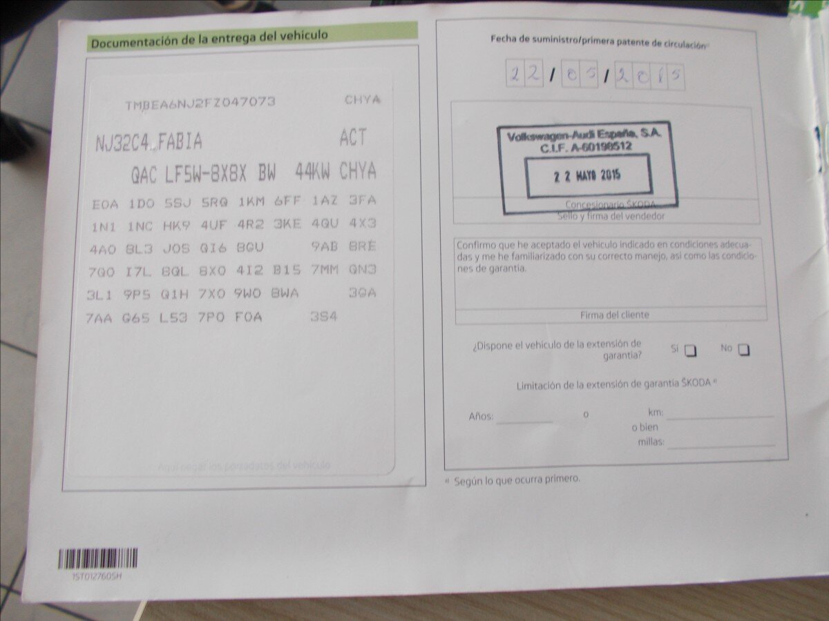 Škoda Fabia Hatchback 999,0 44 kw