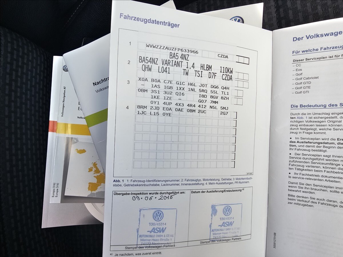 Volkswagen Golf Kombi 1,4 l 110 kw