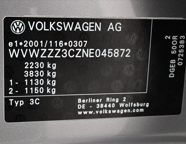 Volkswagen Passat Sedan 1,4 l 115 kw