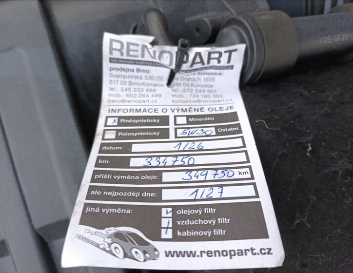 Škoda Octavia Kombi 2,0 l 110 kw