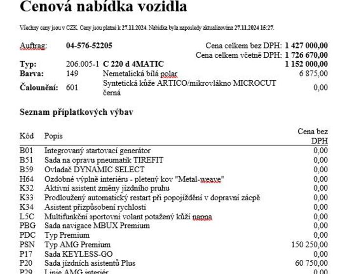 Mercedes-Benz Třídy C 21