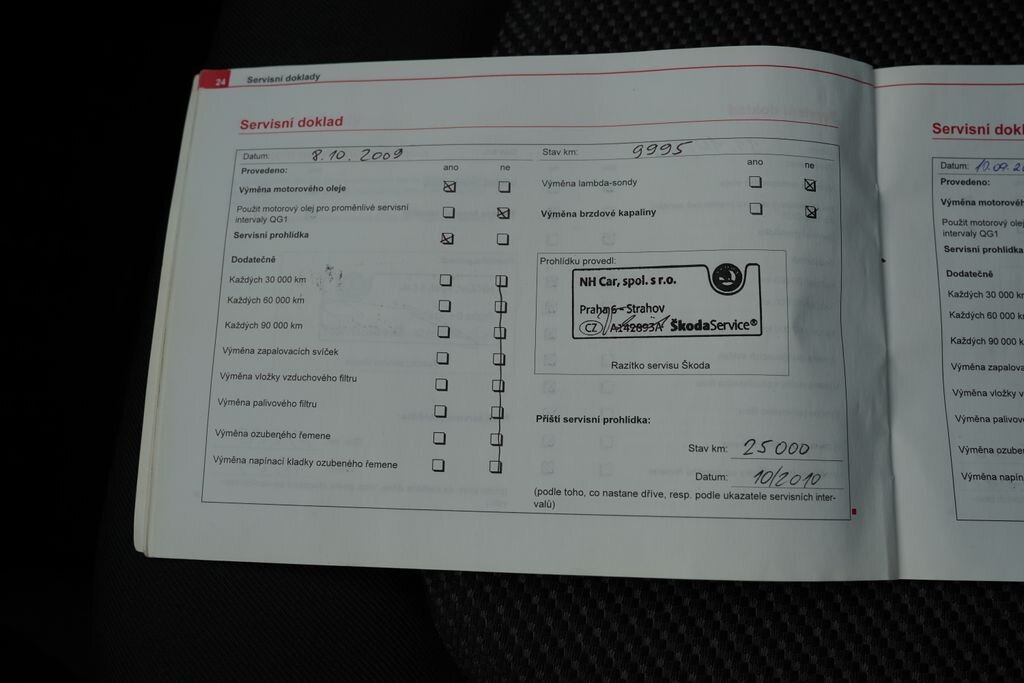 Škoda Fabia Sedan / Limuzína 1,2 l 47 kw