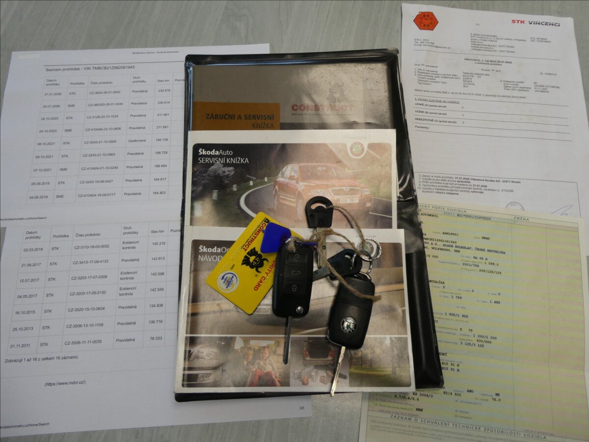 Škoda Octavia Sedan / Limuzína 1,6 l 85 kw