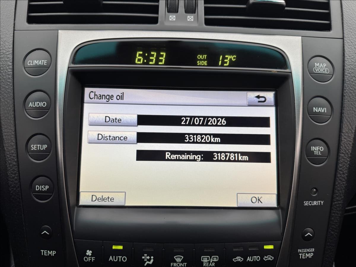 Lexus GS 300 Sedan / Limuzína 3,0 l 183 kw