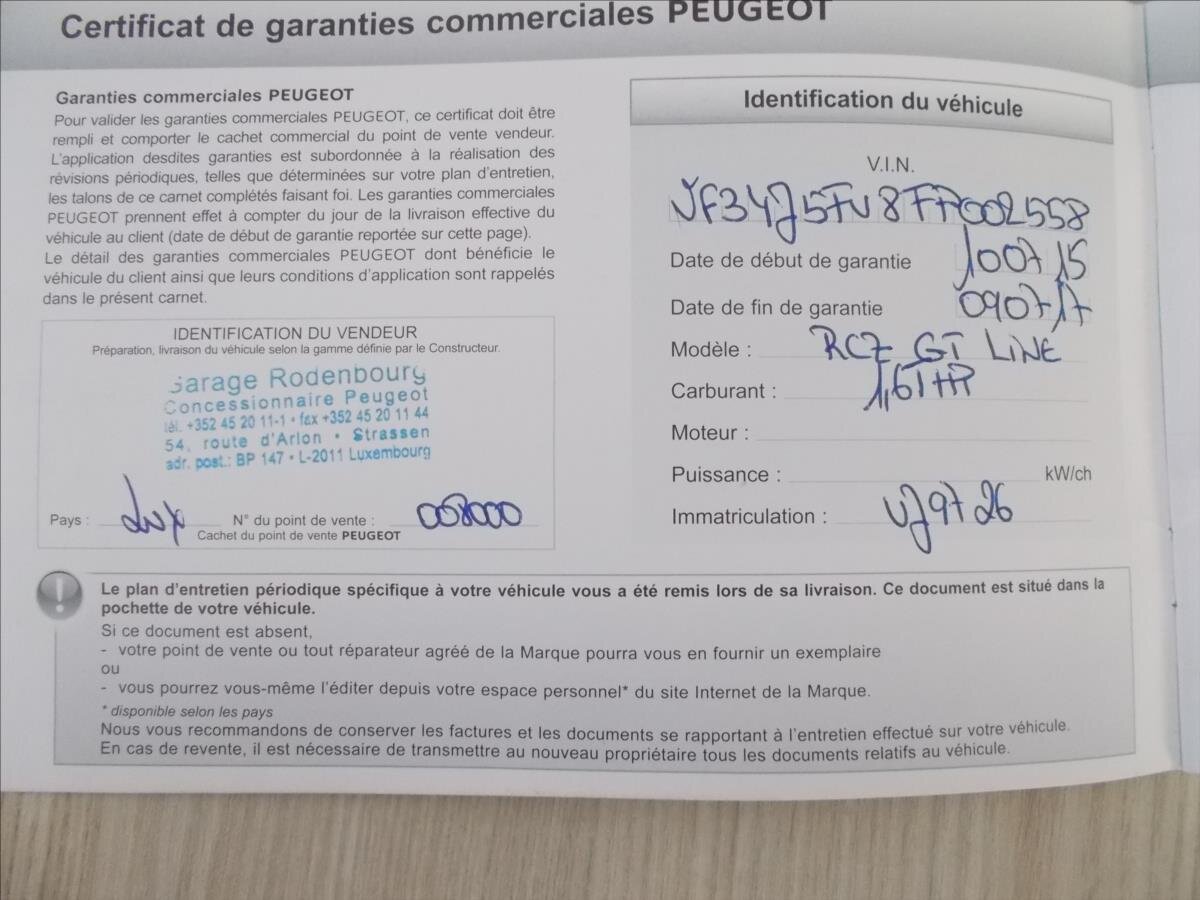 Peugeot RCZ Kupé 1,6 l 147 kw