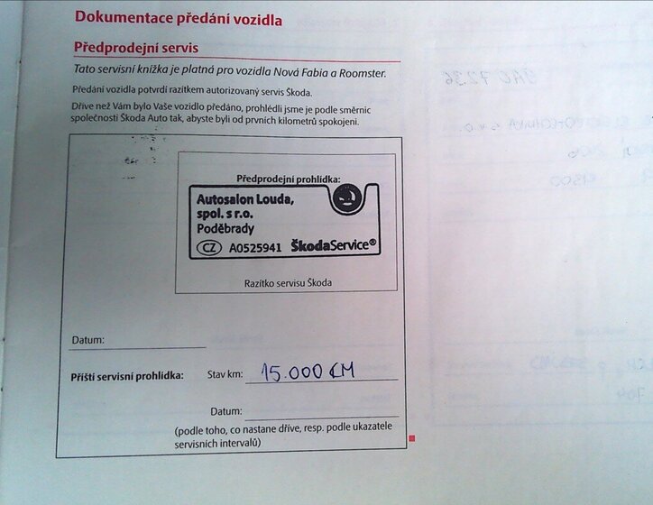 Škoda Fabia Kombi 1,4 l 63 kw