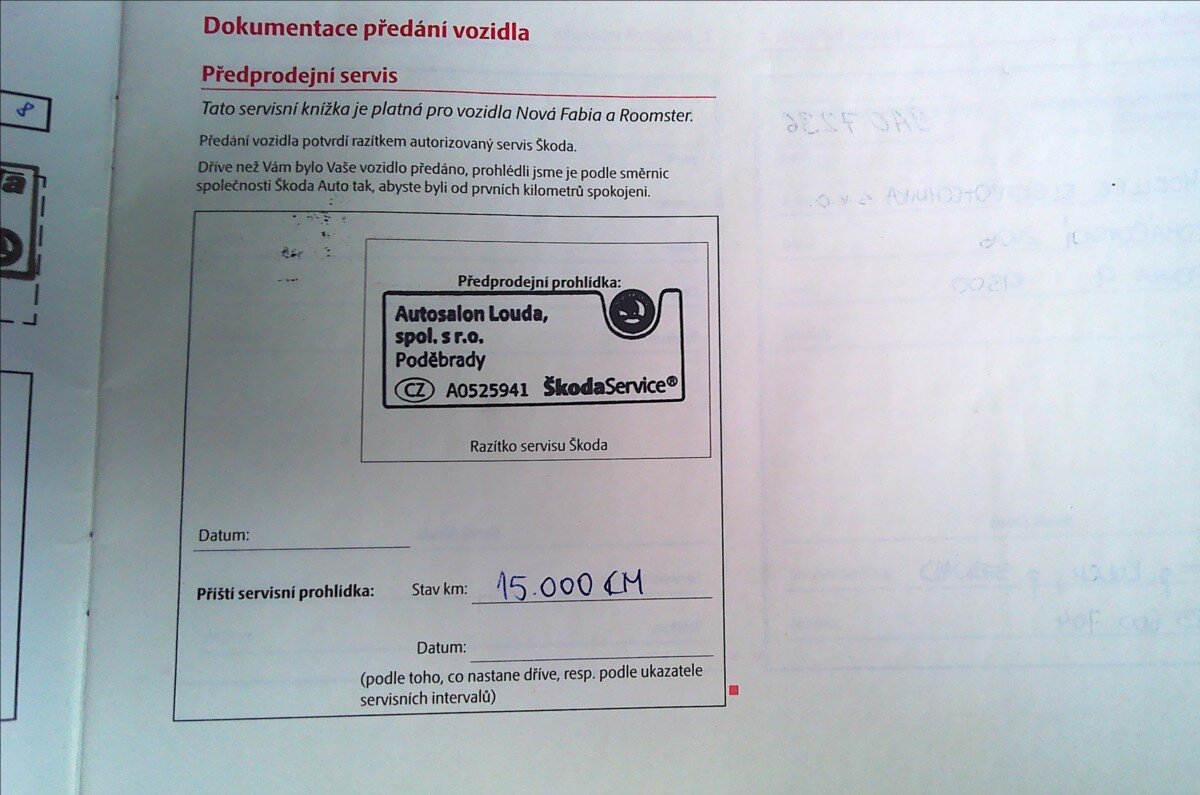 Škoda Fabia Kombi 1,4 l 63 kw