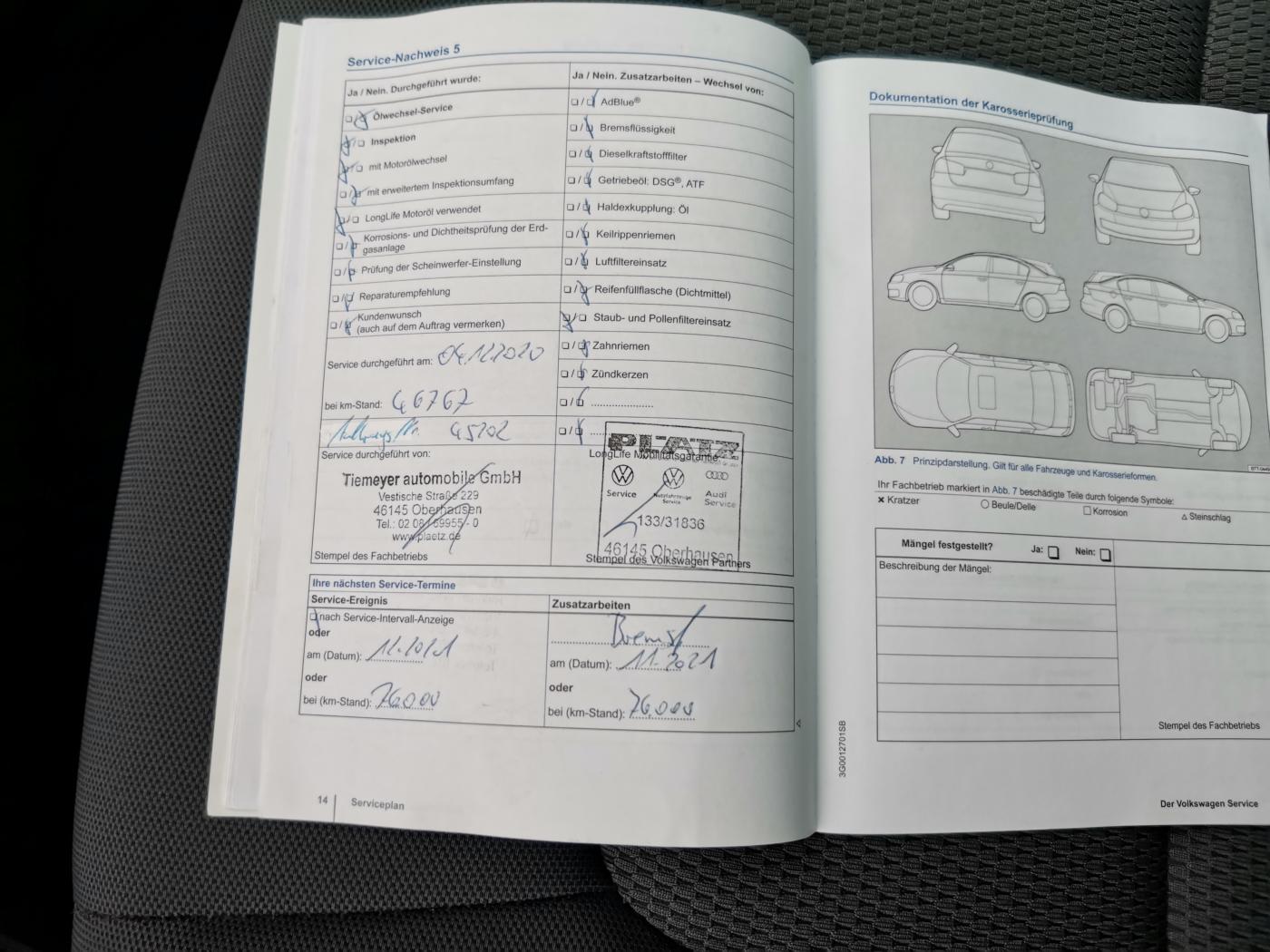 Volkswagen Golf Sportsvan Kombi 1,2 l 63 kw