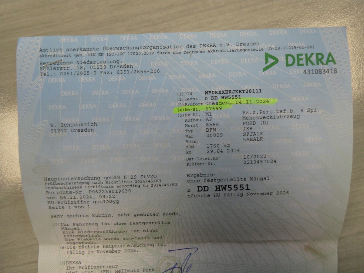 Ford B-MAX MPV 998,0 74 kw