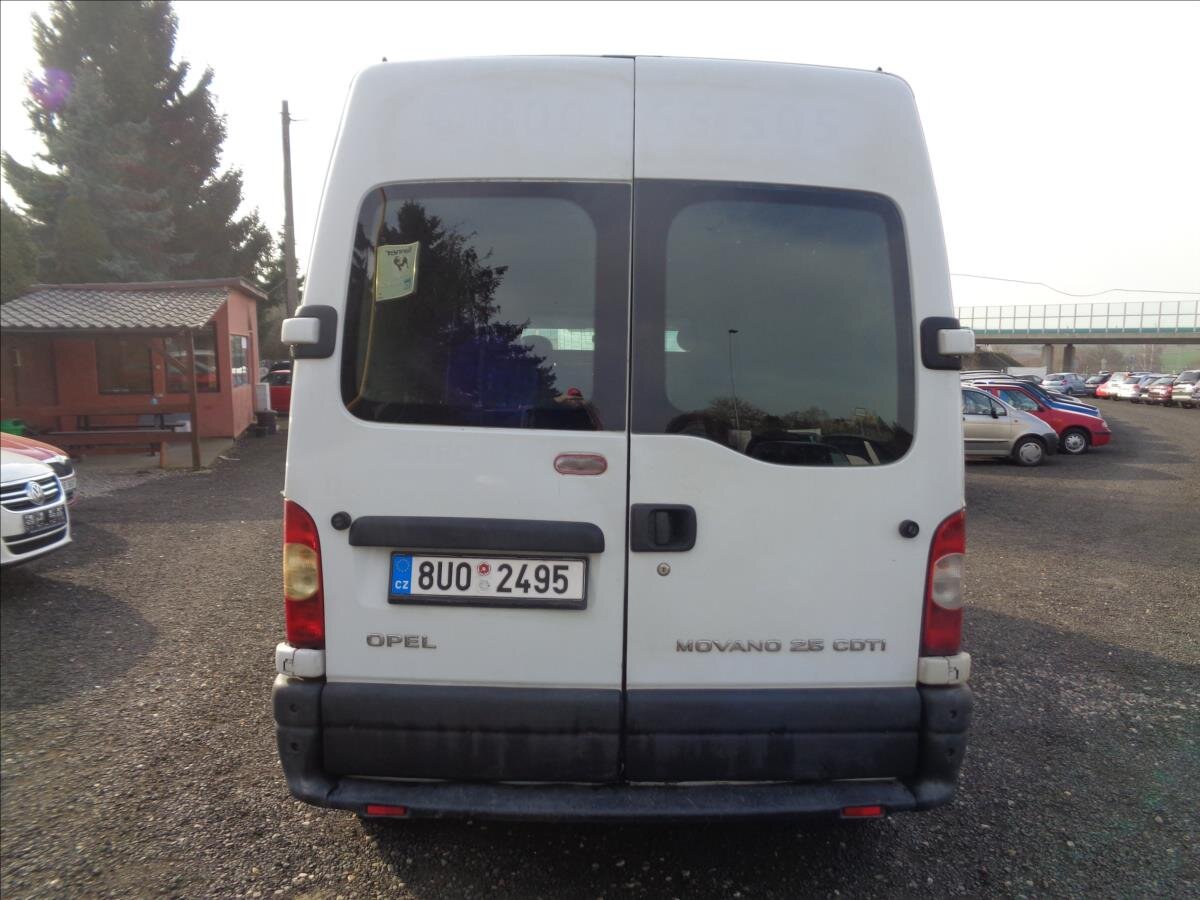 Opel Movano Skříň 2,5 l 88 kw