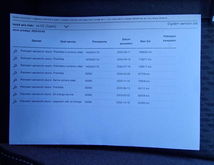 Škoda Octavia Kombi 2,0 l 110 kw