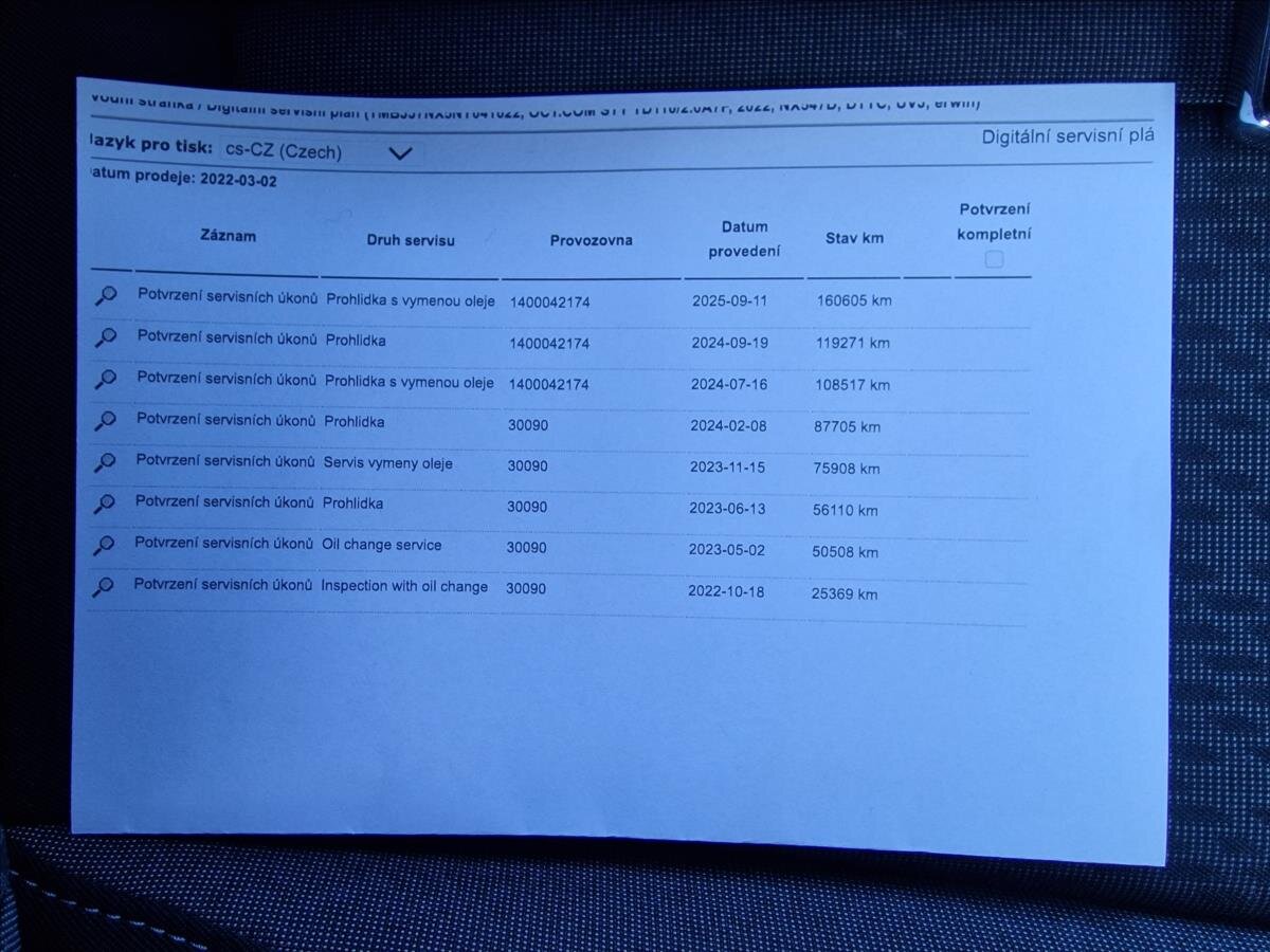 Škoda Octavia Kombi 2,0 l 110 kw