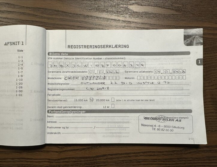 Mitsubishi Outlander SUV / Terénní 2,3 l 130 kw