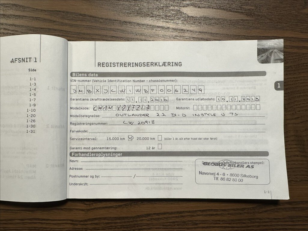 Mitsubishi Outlander SUV / Terénní 2,3 l 130 kw