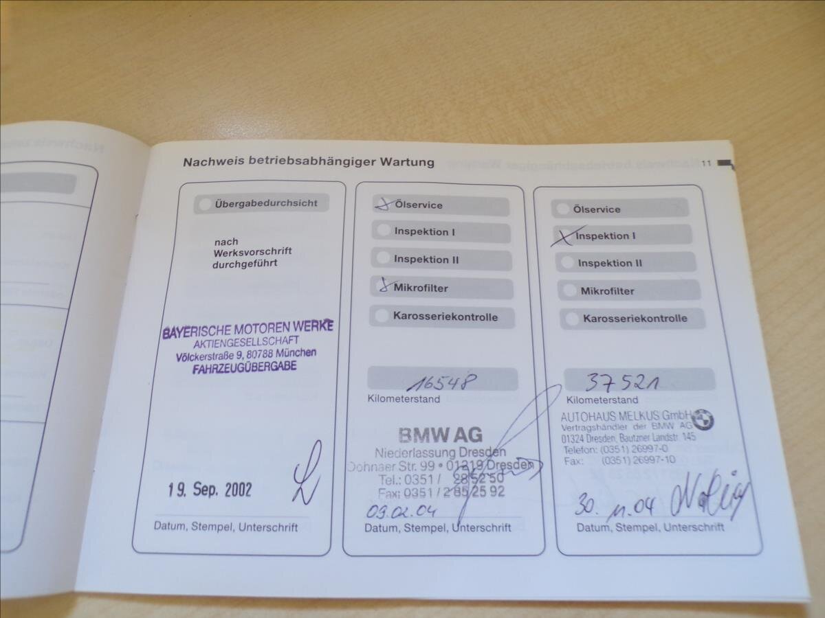 BMW Řada 5 Kombi 2,2 l 125 kw