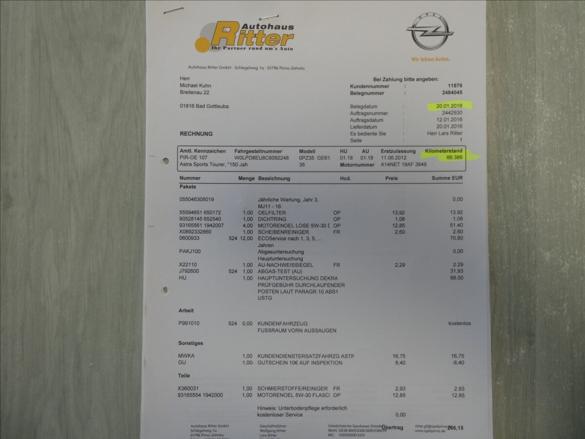 Opel Astra Kombi 1,4 l 88 kw