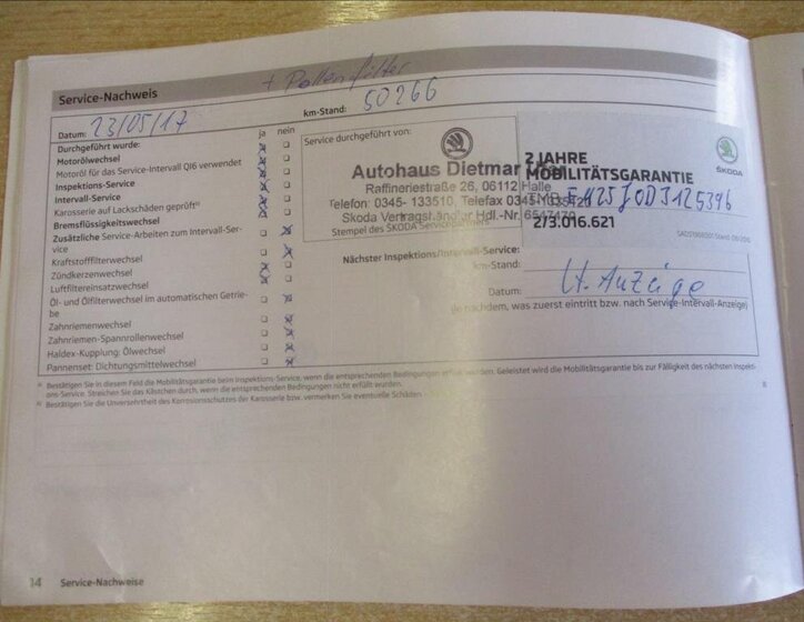 Škoda Fabia Hatchback 1,2 l 63 kw