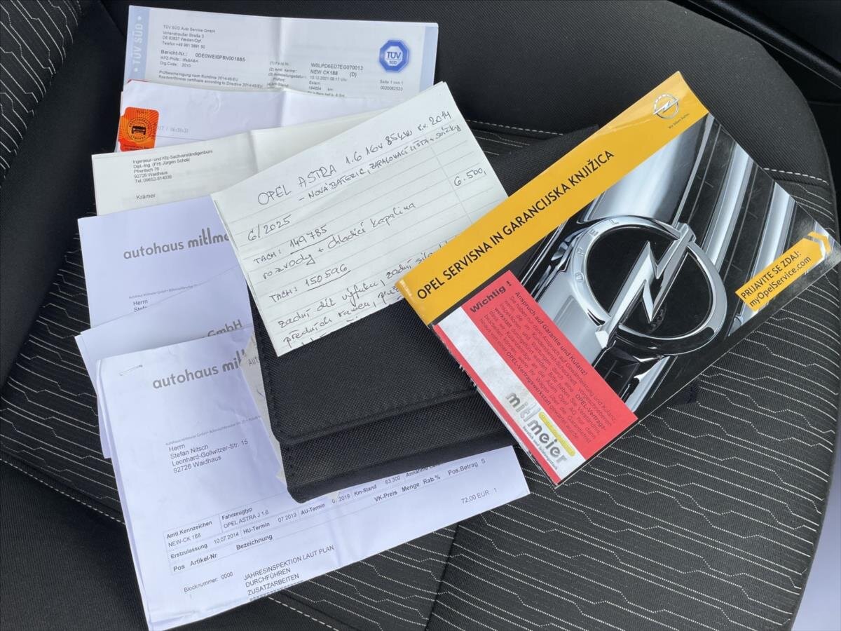 Opel Astra Hatchback 1,6 l 85 kw