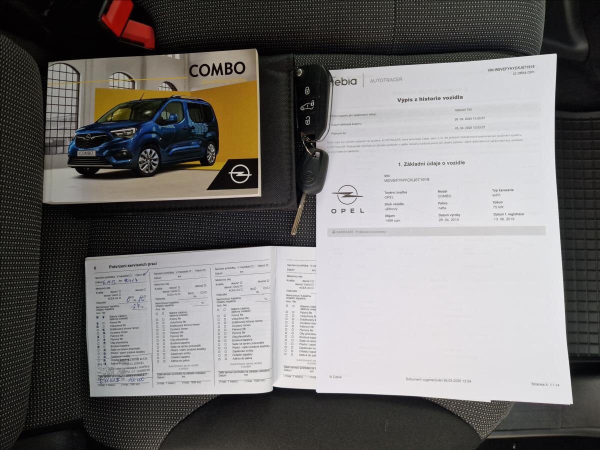 Opel Combo Skříň 1,5 l 75 kw