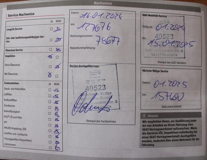 Seat Leon Kombi 1,6 l 85 kw