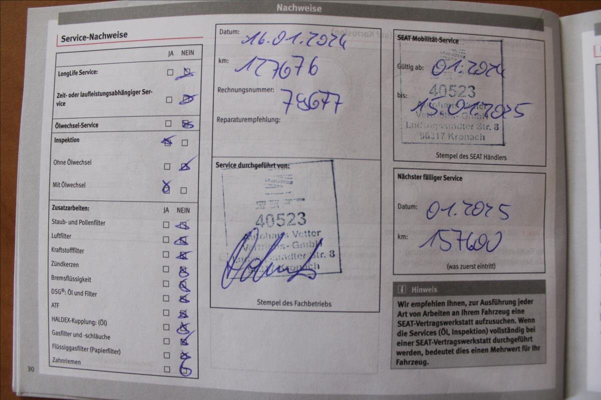 Seat Leon Kombi 1,6 l 85 kw