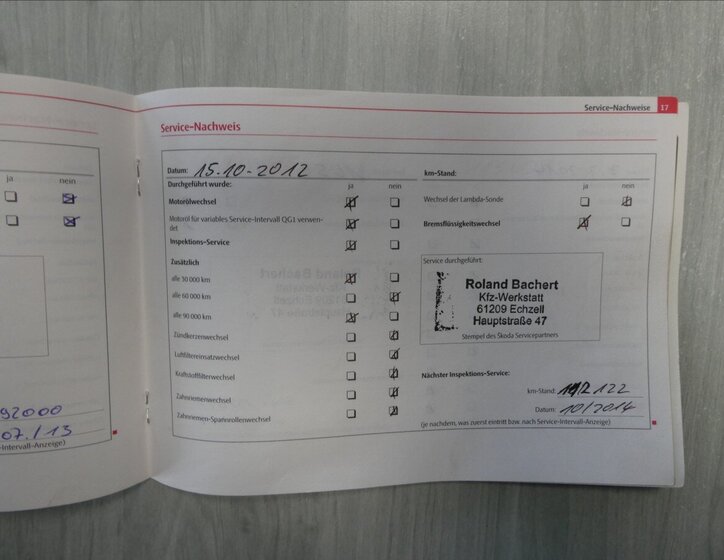 Škoda Fabia Kombi 1,4 l 63 kw