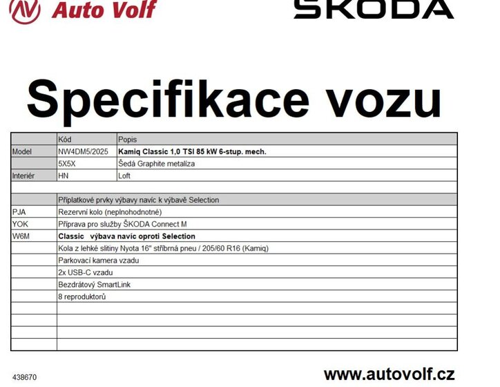 Škoda Kamiq SUV 999,0 85 kw