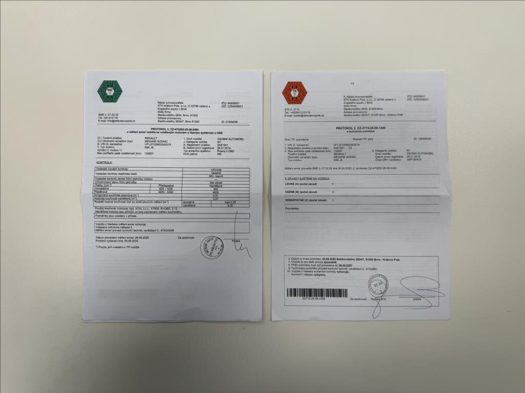 Renault Scénic Hatchback 1,5 l 81 kw