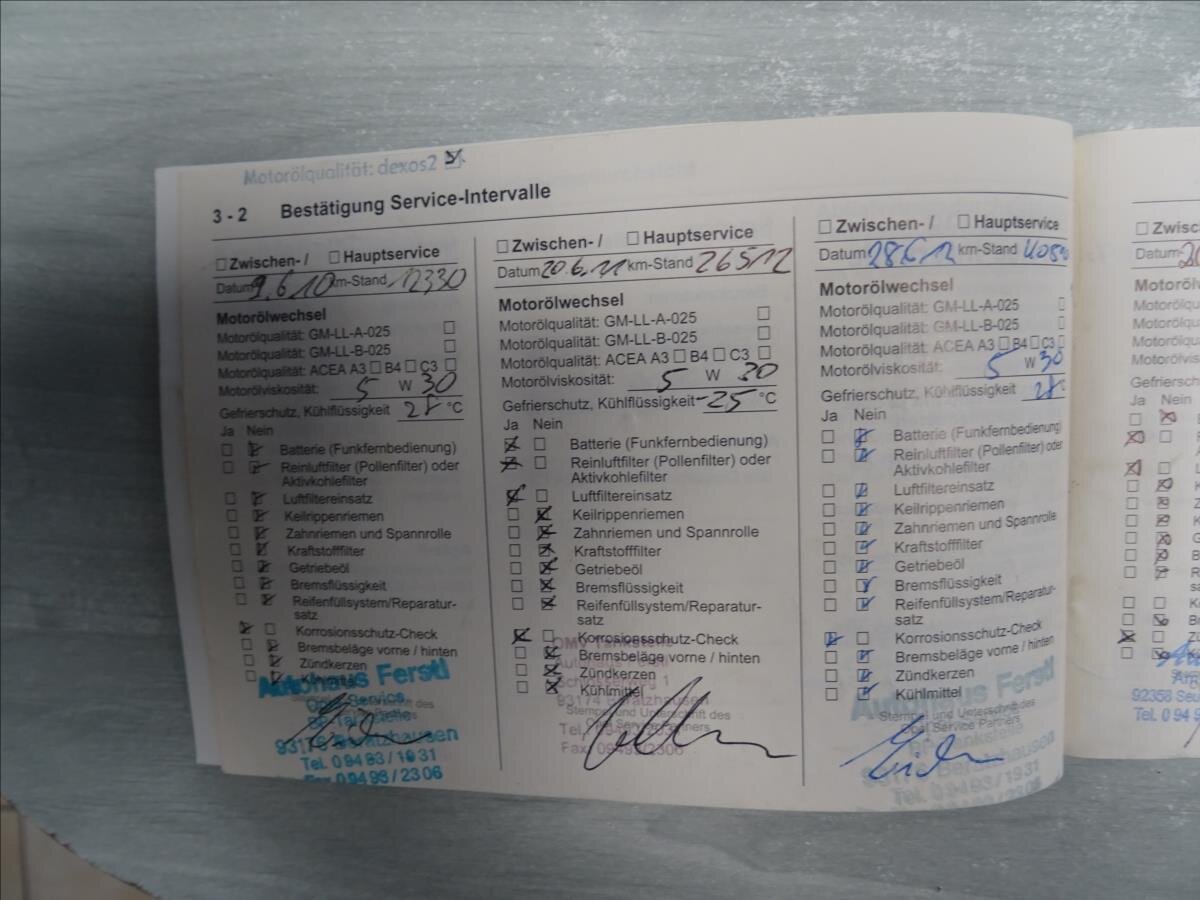 Opel Zafira MPV 1,6 l 85 kw