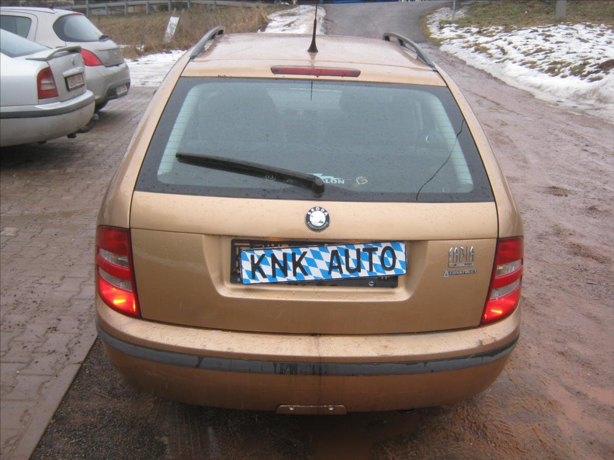Škoda Fabia Kombi 1,4 l 50 kw