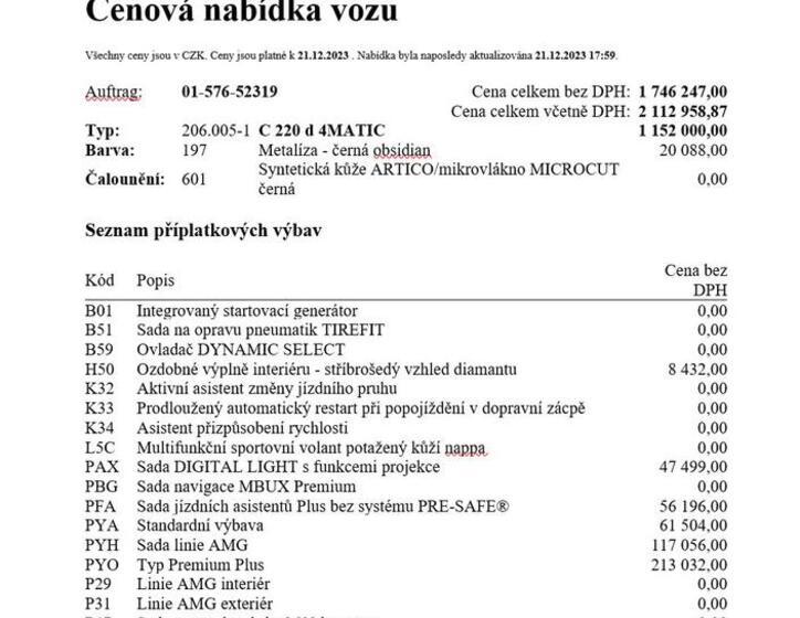 Mercedes-Benz Třídy C 18