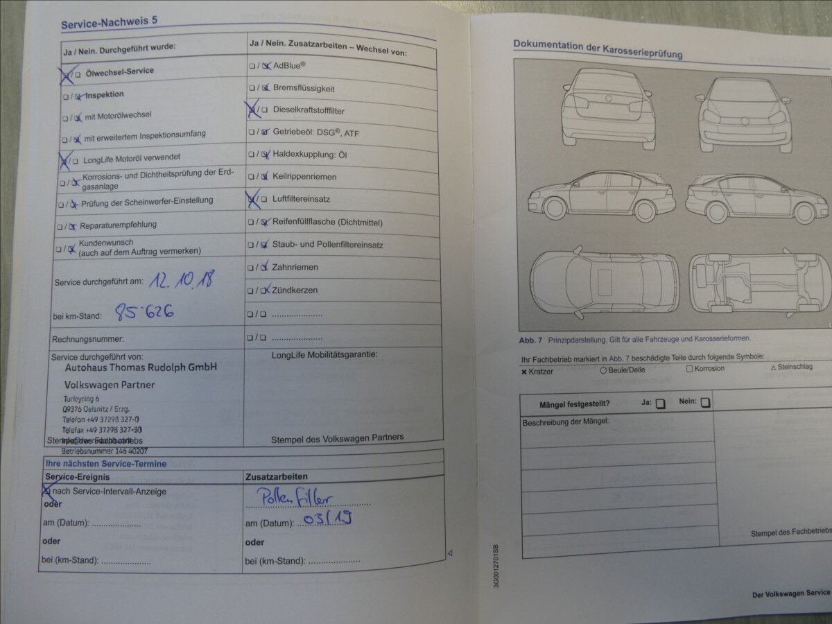 Volkswagen Golf Kombi 1,6 l 81 kw