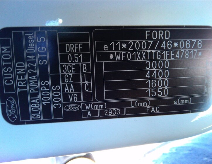 Ford Transit MPV 2,2 l 74 kw