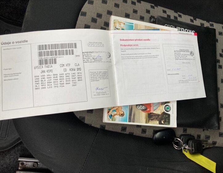 Škoda Fabia Kombi 1,2 l 40 kw