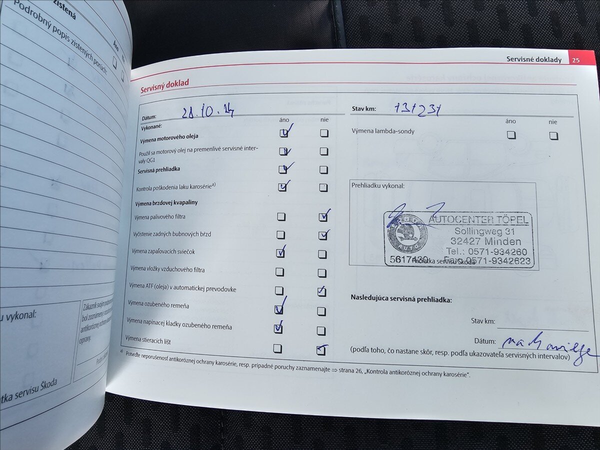 Škoda Fabia Kombi 1,2 l 77 kw