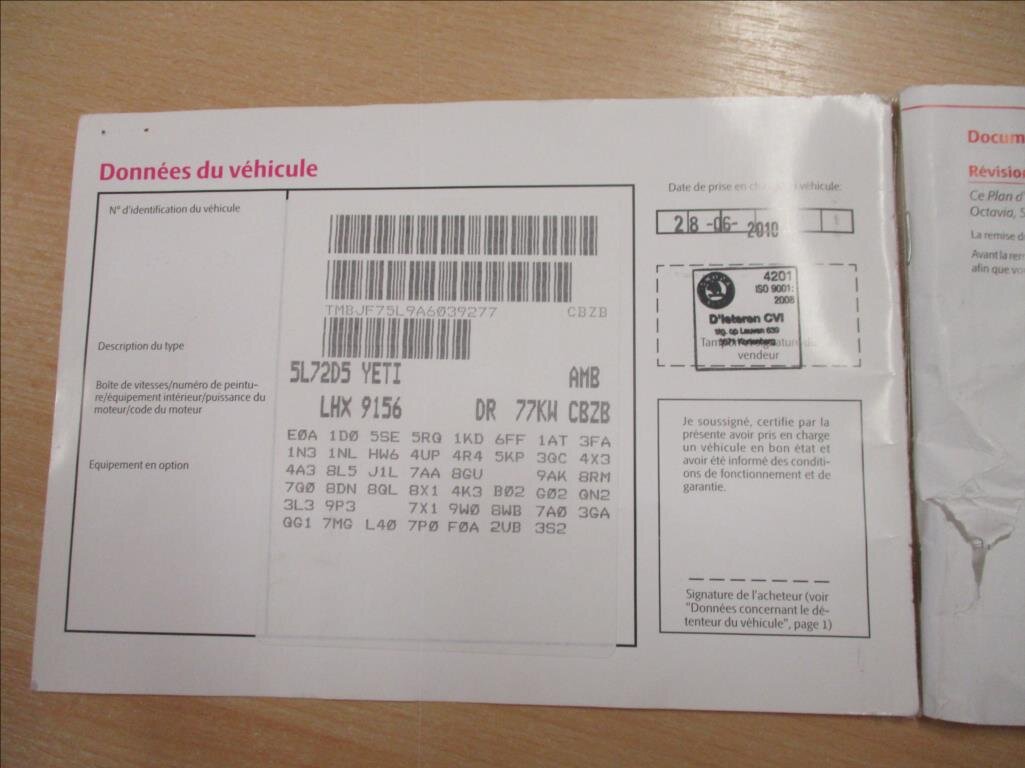 Škoda Yeti MPV 1,2 l 77 kw