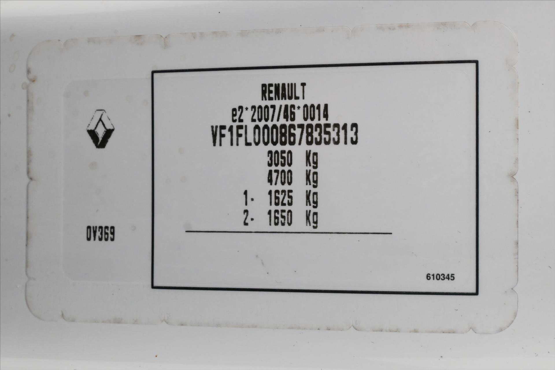 Renault Trafic Skříň 2,0 l 107 kw