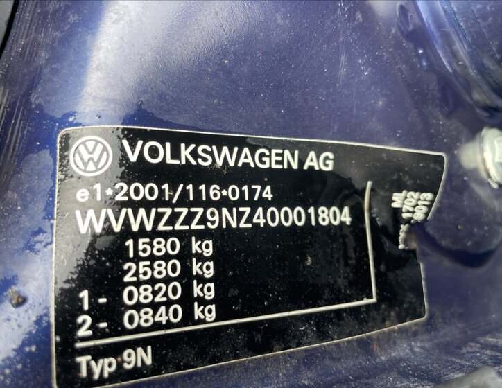 Volkswagen Polo Hatchback 1,4 l 55 kw