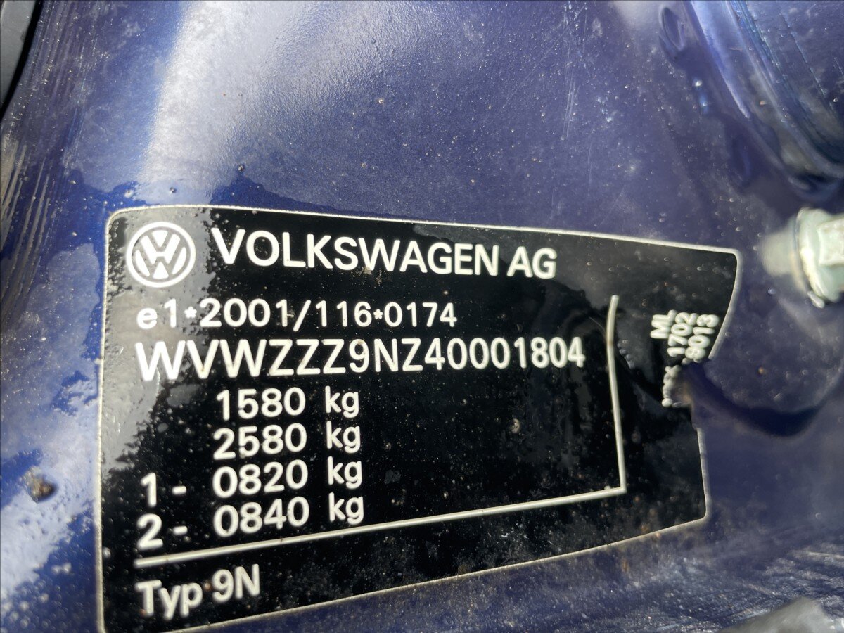 Volkswagen Polo Hatchback 1,4 l 55 kw