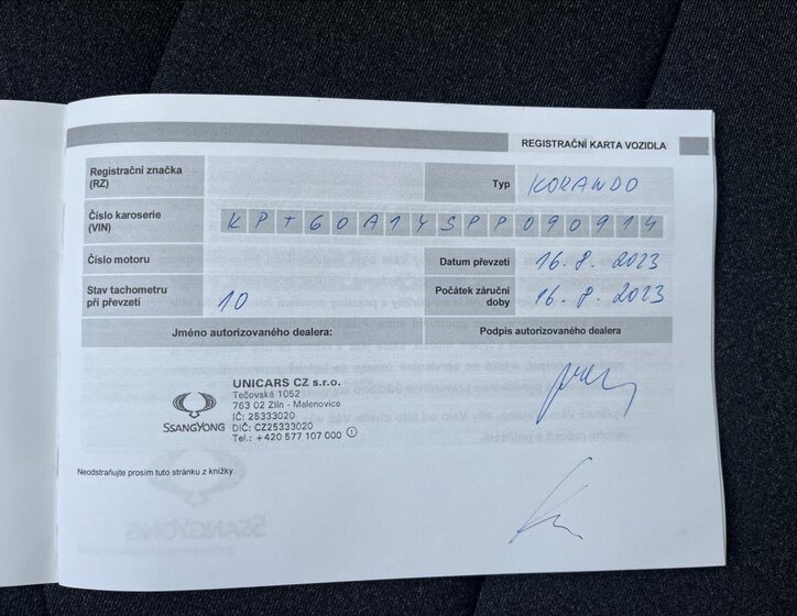 SsangYong Korando SUV 1,5 l 120 kw